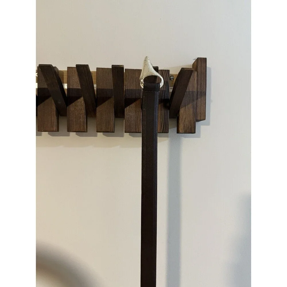 Chicos Ladies Brown Adjustable Belt, Loop Closure M/L RN 79984 Adjustable Slider